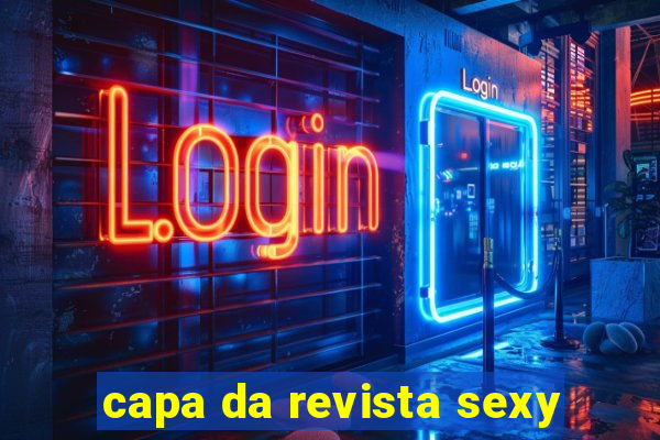 capa da revista sexy